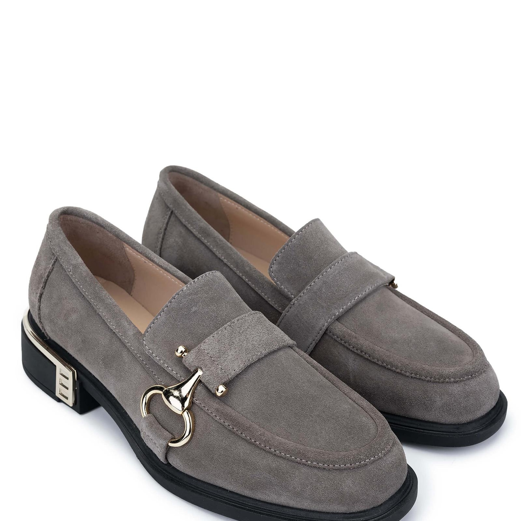 Tamer Tanca Kadın Hakiki Deri Vizon Süet Loafer Ayakkabı