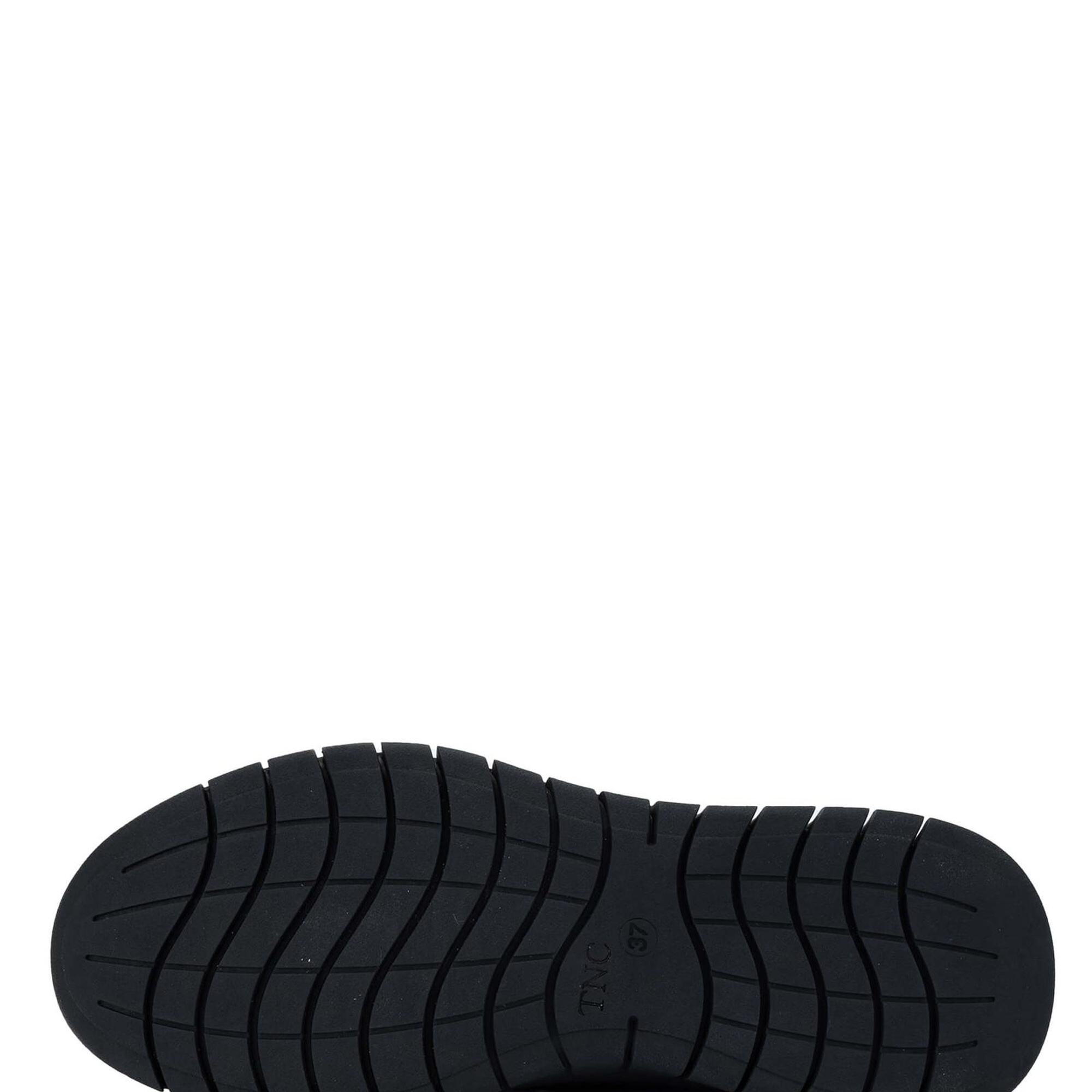 Tamer Tanca Kadın Hakiki Deri Siyah Deri Loafer Ayakkabı