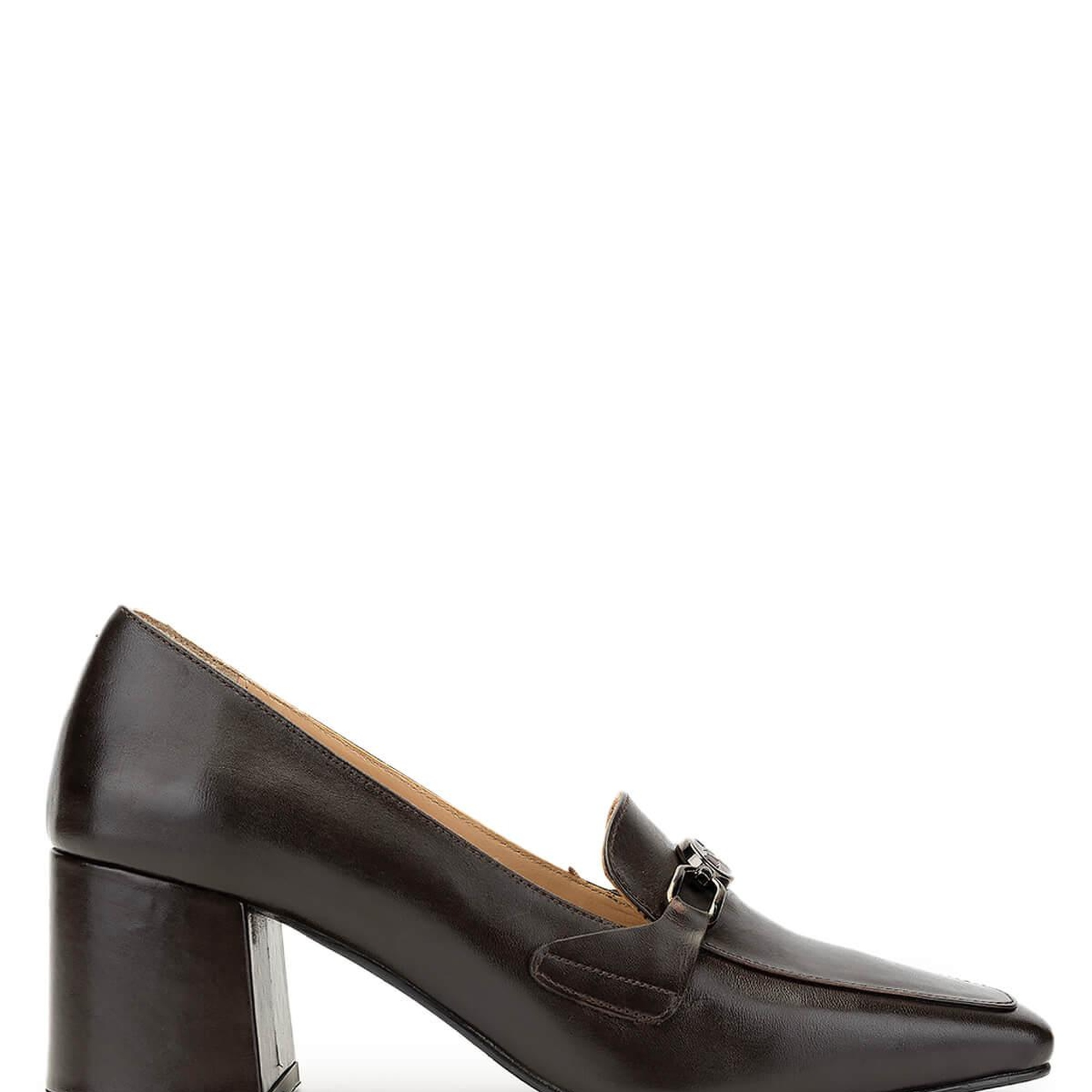 Tamer Tanca Kadın Hakiki Deri Kahverengi Topuklu Ayakkabı