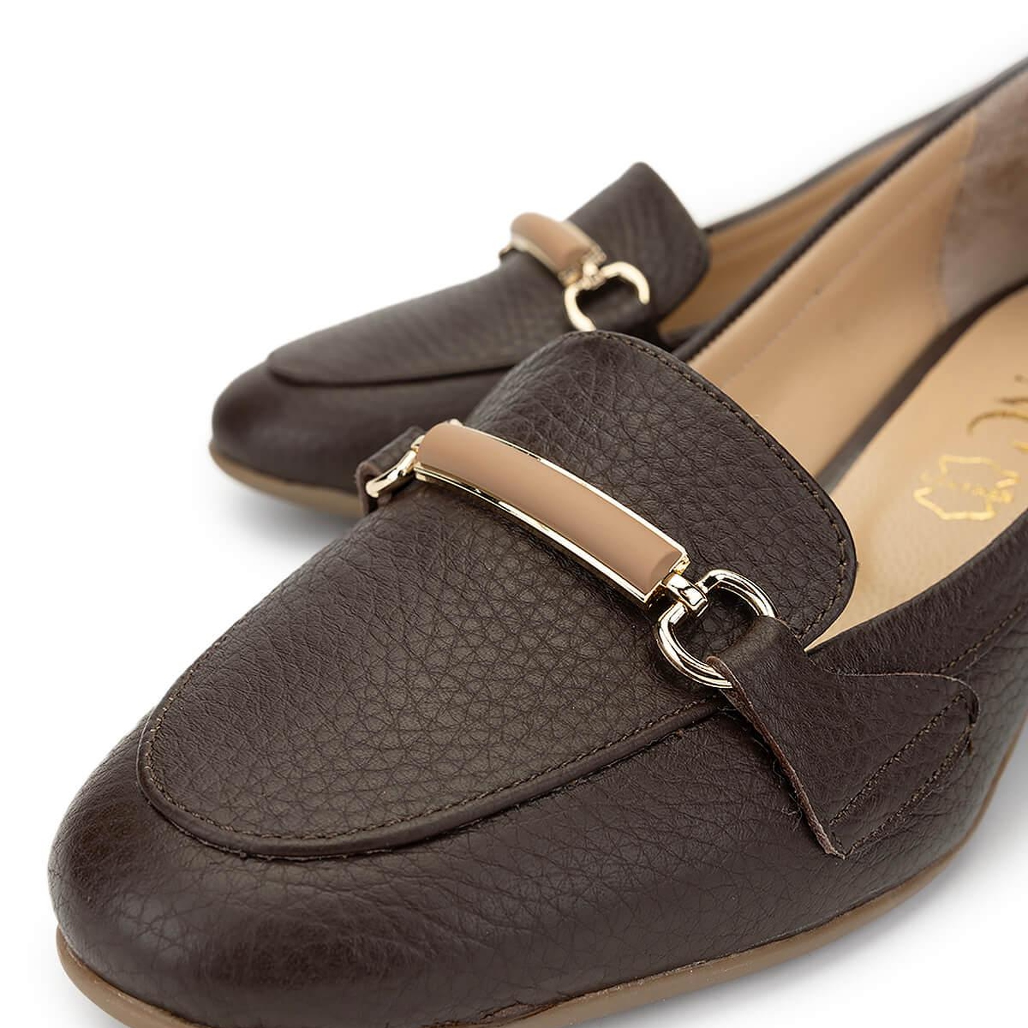 Tamer Tanca Kadın Hakiki Deri Kahverengi Topuklu Ayakkabı