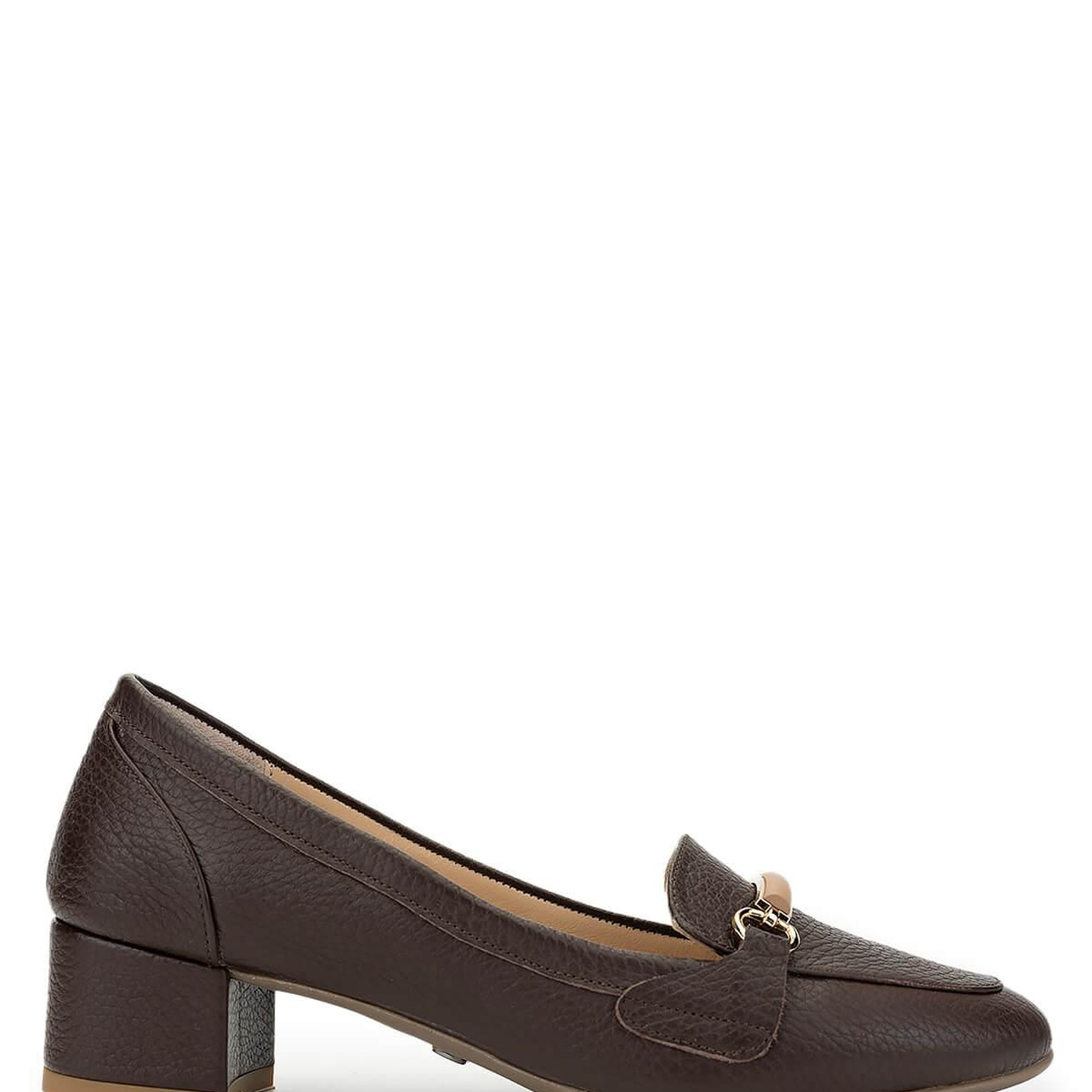 Tamer Tanca Kadın Hakiki Deri Kahverengi Topuklu Ayakkabı