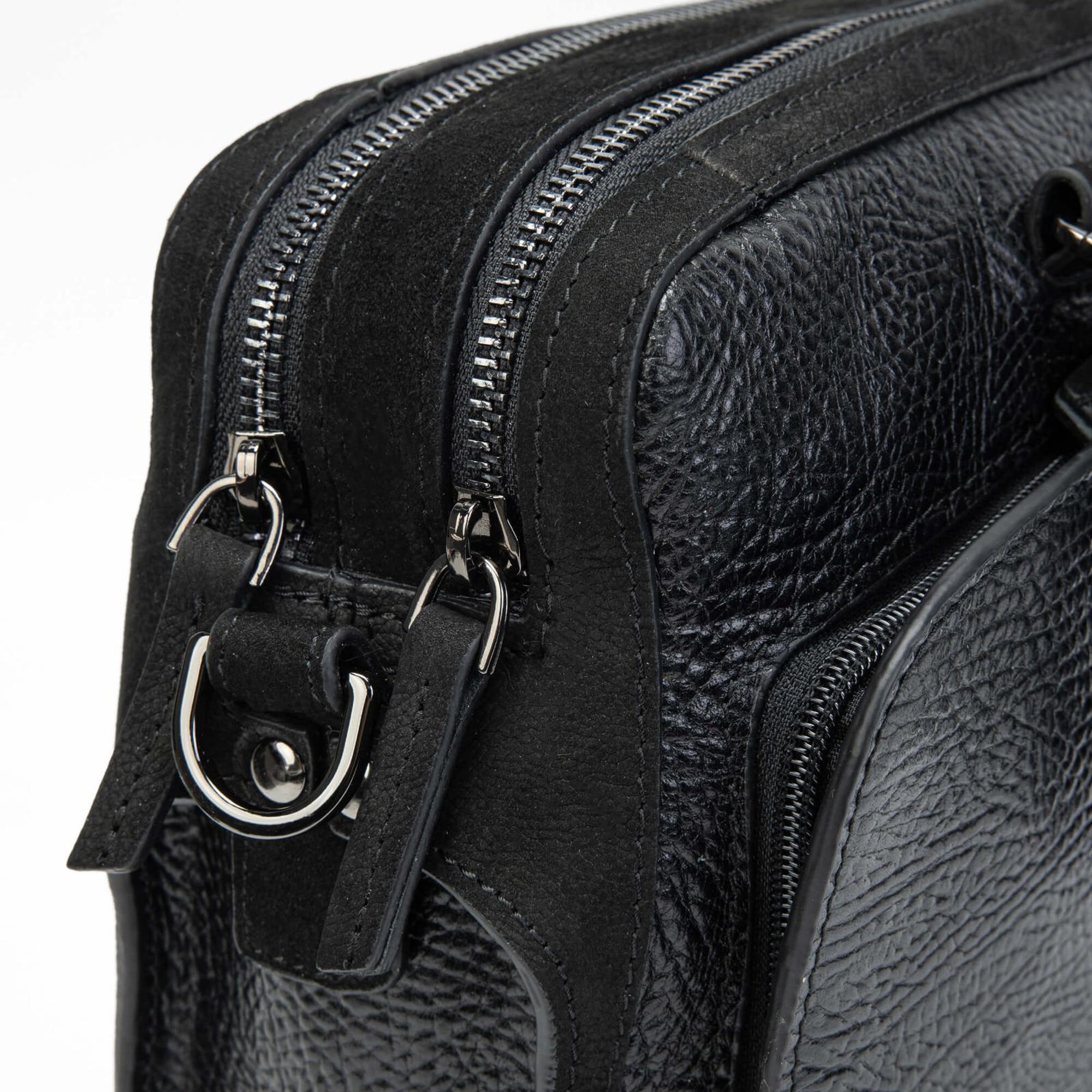 Tamer Tanca Erkek Hakiki Deri Siyah Evrak Çantası