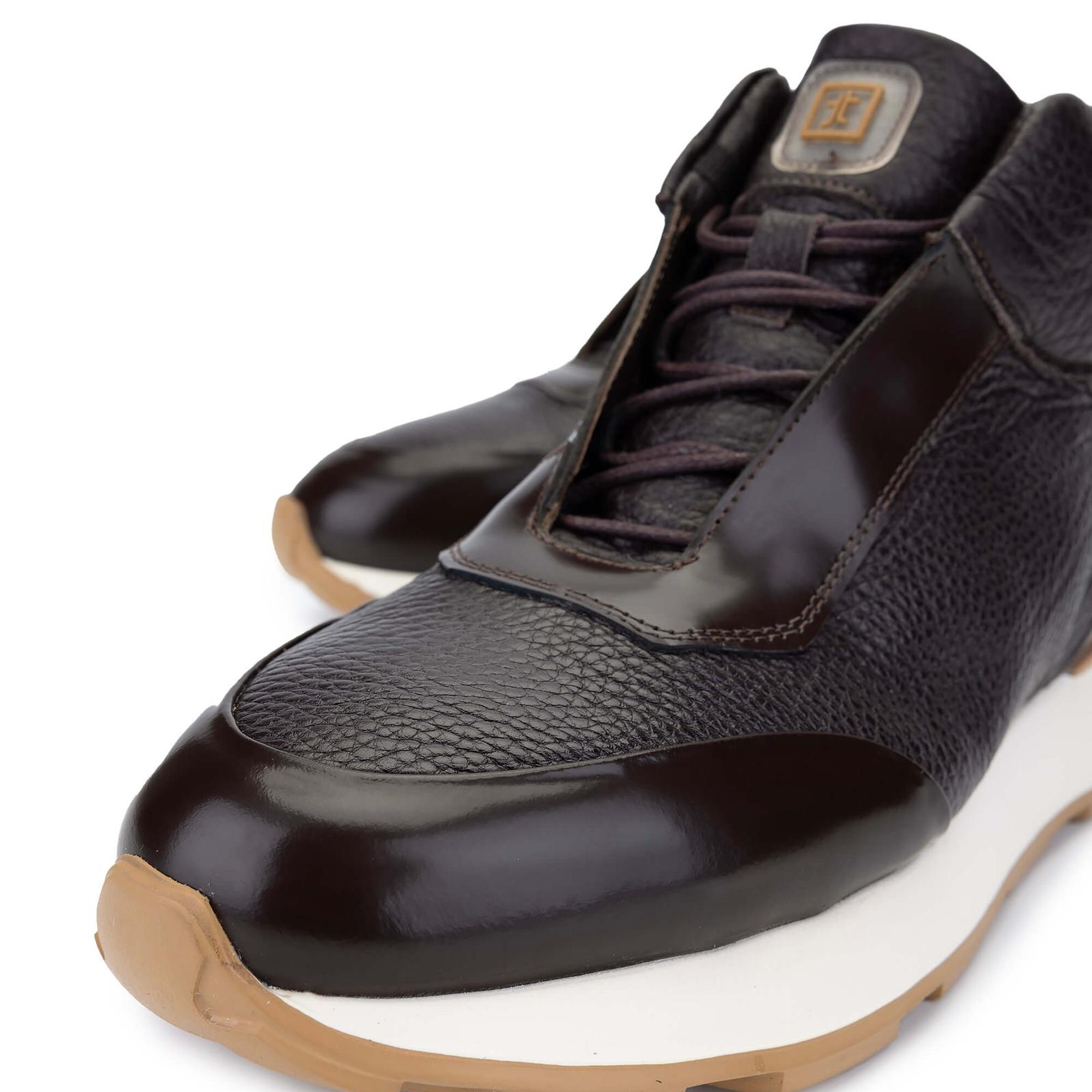 Tamer Tanca Erkek Hakiki Deri Kahverengi Bot Ayakkabı