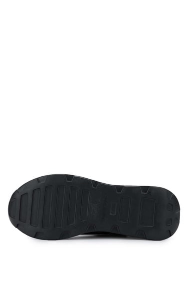  Tamer Tanca Erkek Hakiki Deri Siyah Bot Ayakkabı