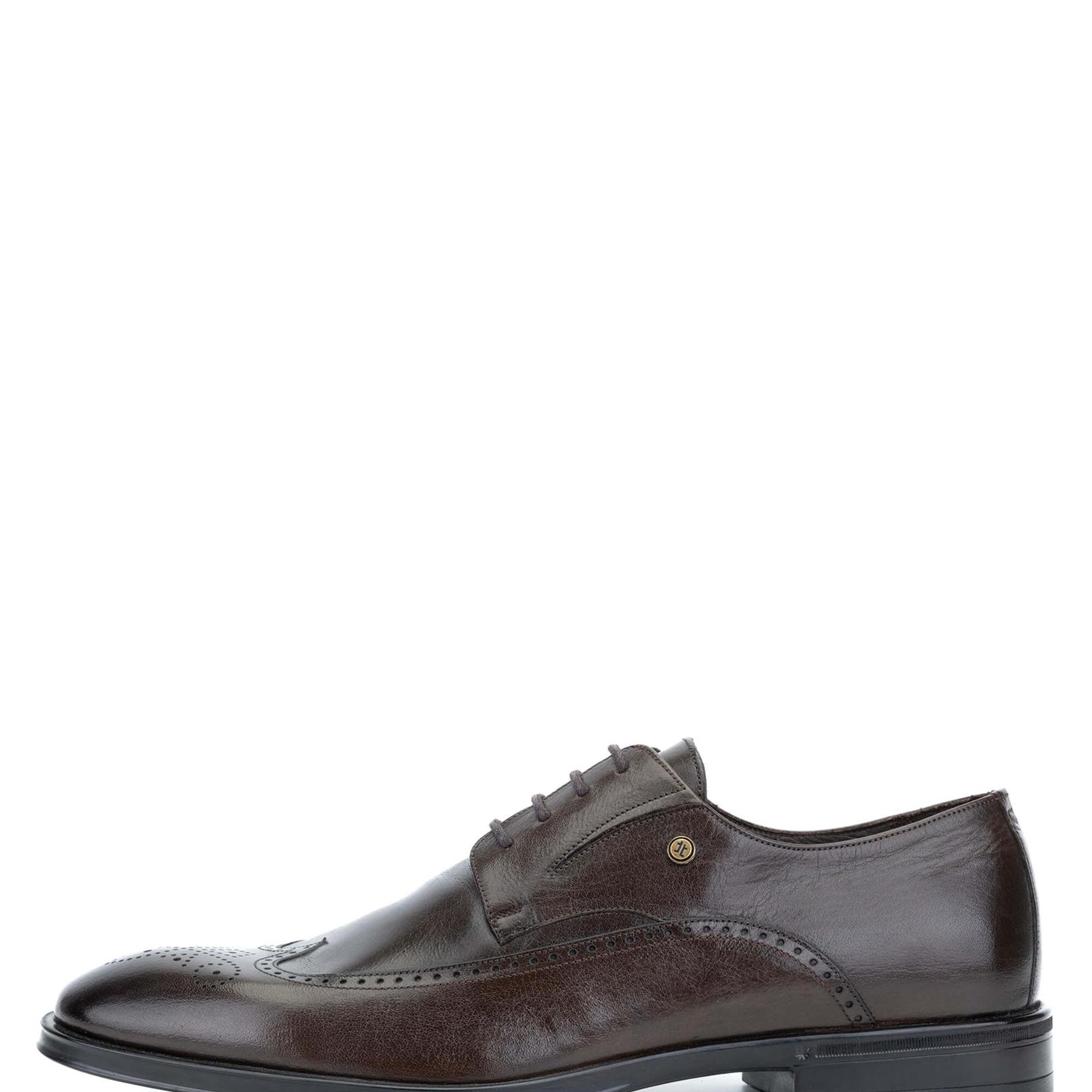 Tamer Tanca Erkek Hakiki Deri Kahverengi Klasik Ayakkabı