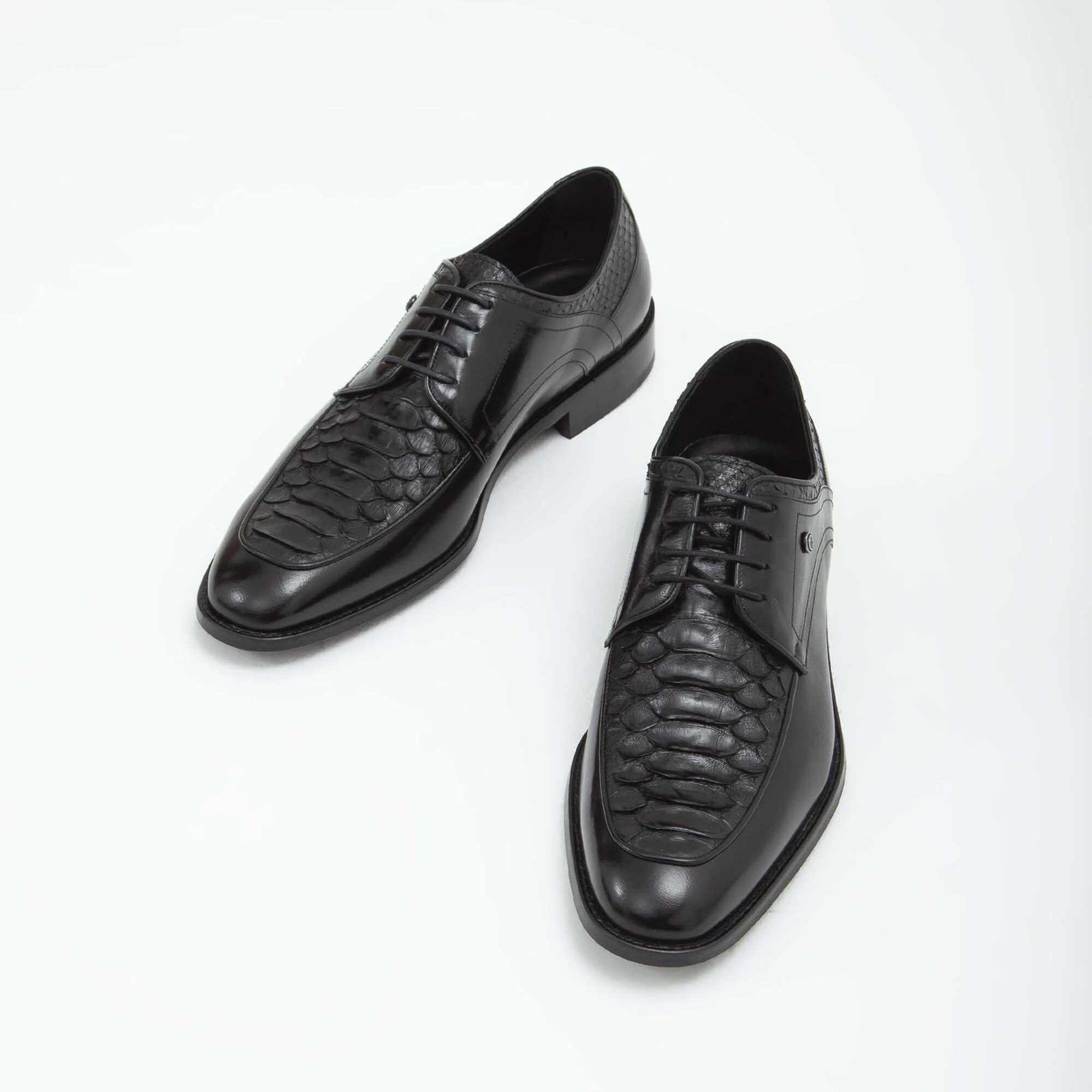 Tamer Tanca Erkek Hakiki Deri Siyah Klasik Ayakkabı