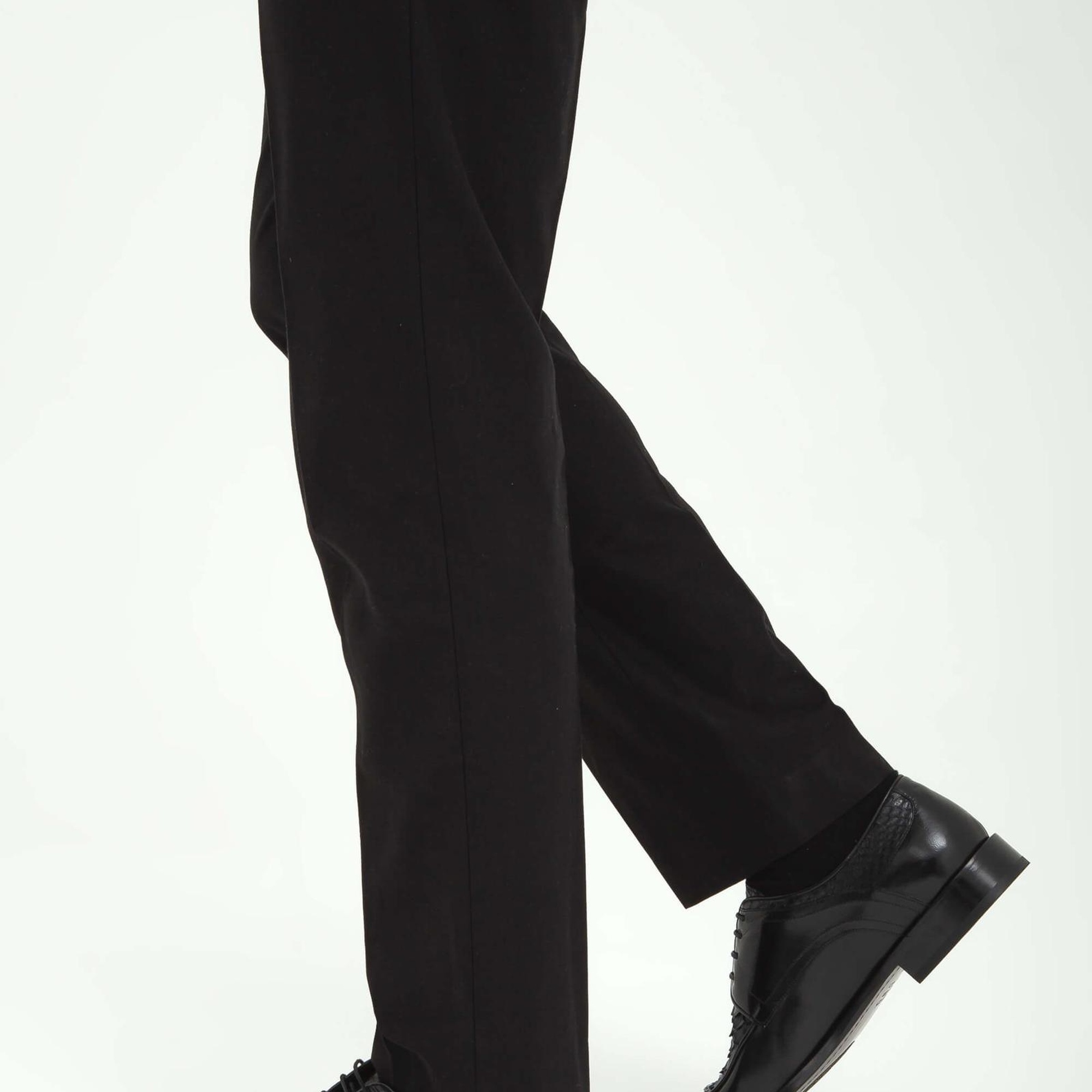 Tamer Tanca Erkek Hakiki Deri Siyah Klasik Ayakkabı