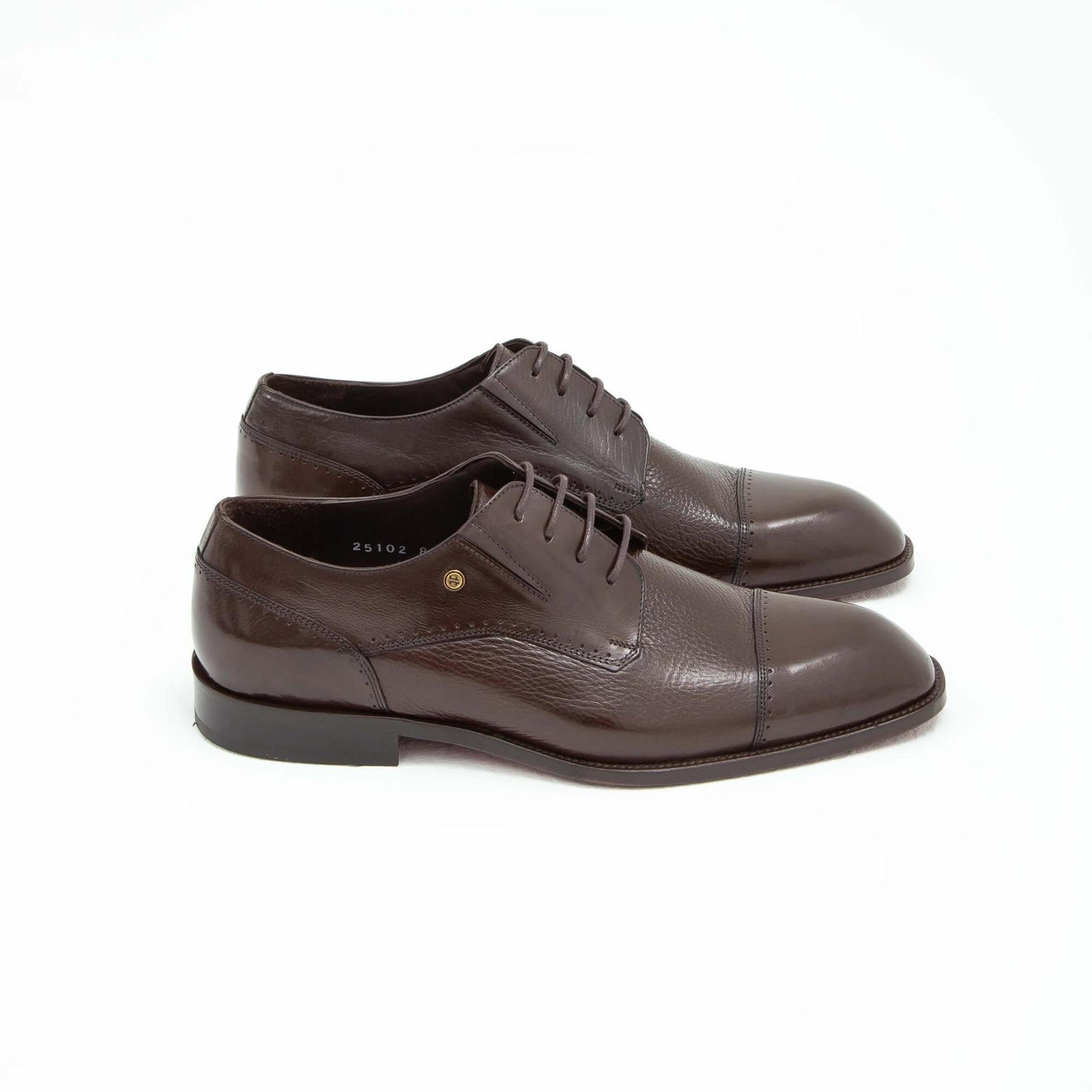 Tamer Tanca Erkek Hakiki Deri Kahverengi Klasik Ayakkabı