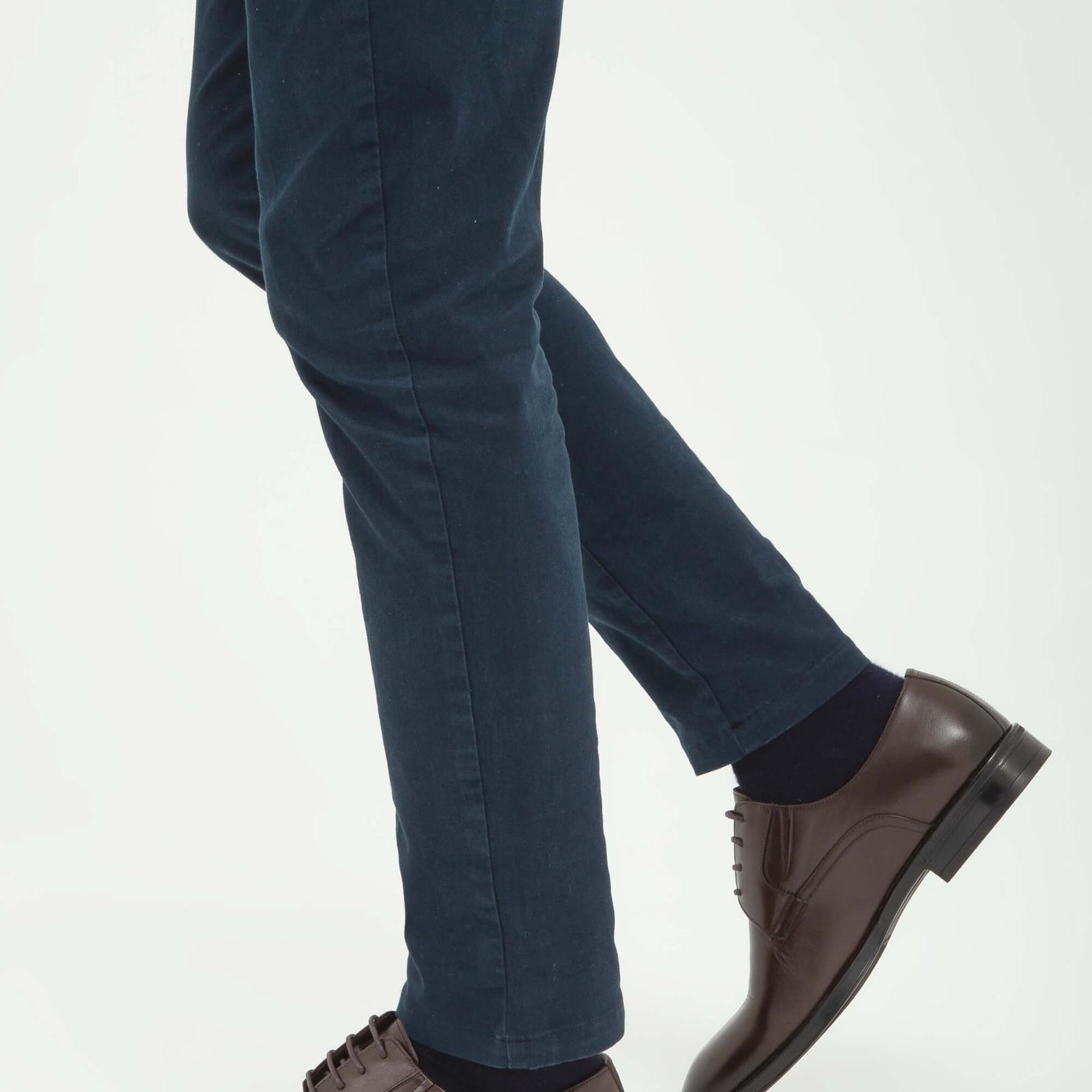 Tamer Tanca Erkek Hakiki Deri Kahverengi Klasik Ayakkabı