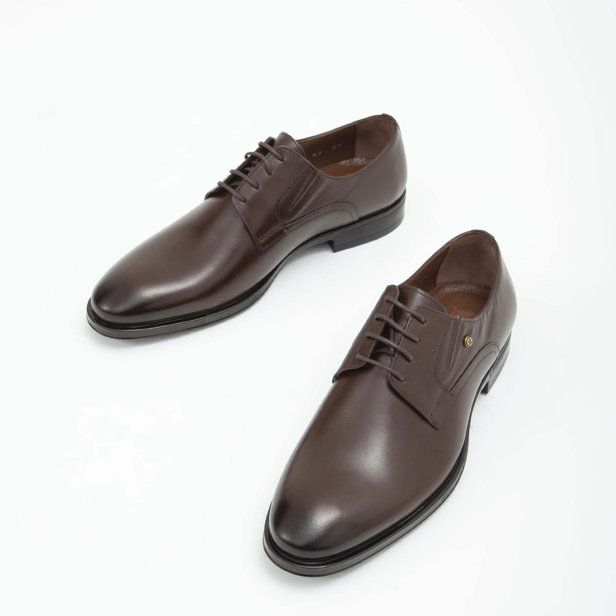 Tamer Tanca Erkek Hakiki Deri Kahverengi Klasik Ayakkabı