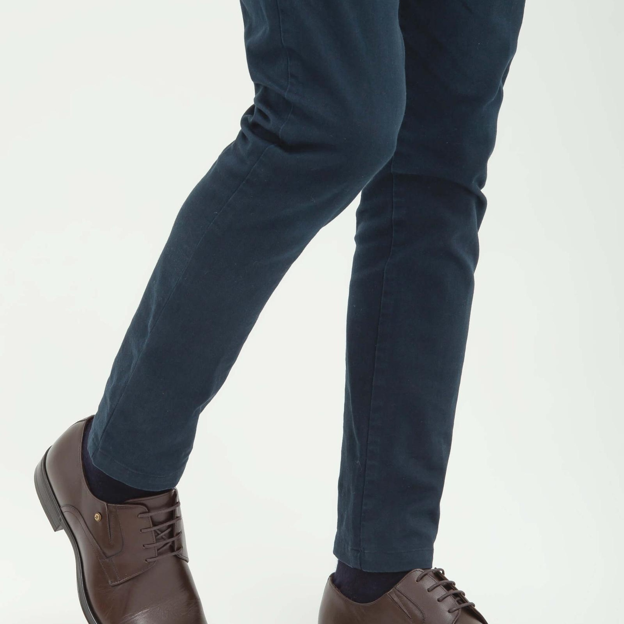 Tamer Tanca Erkek Hakiki Deri Kahverengi Klasik Ayakkabı