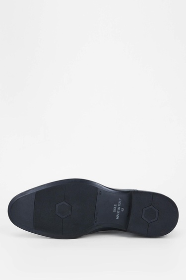  Tamer Tanca Erkek Hakiki Deri Siyah Analin Klasik Ayakkabı