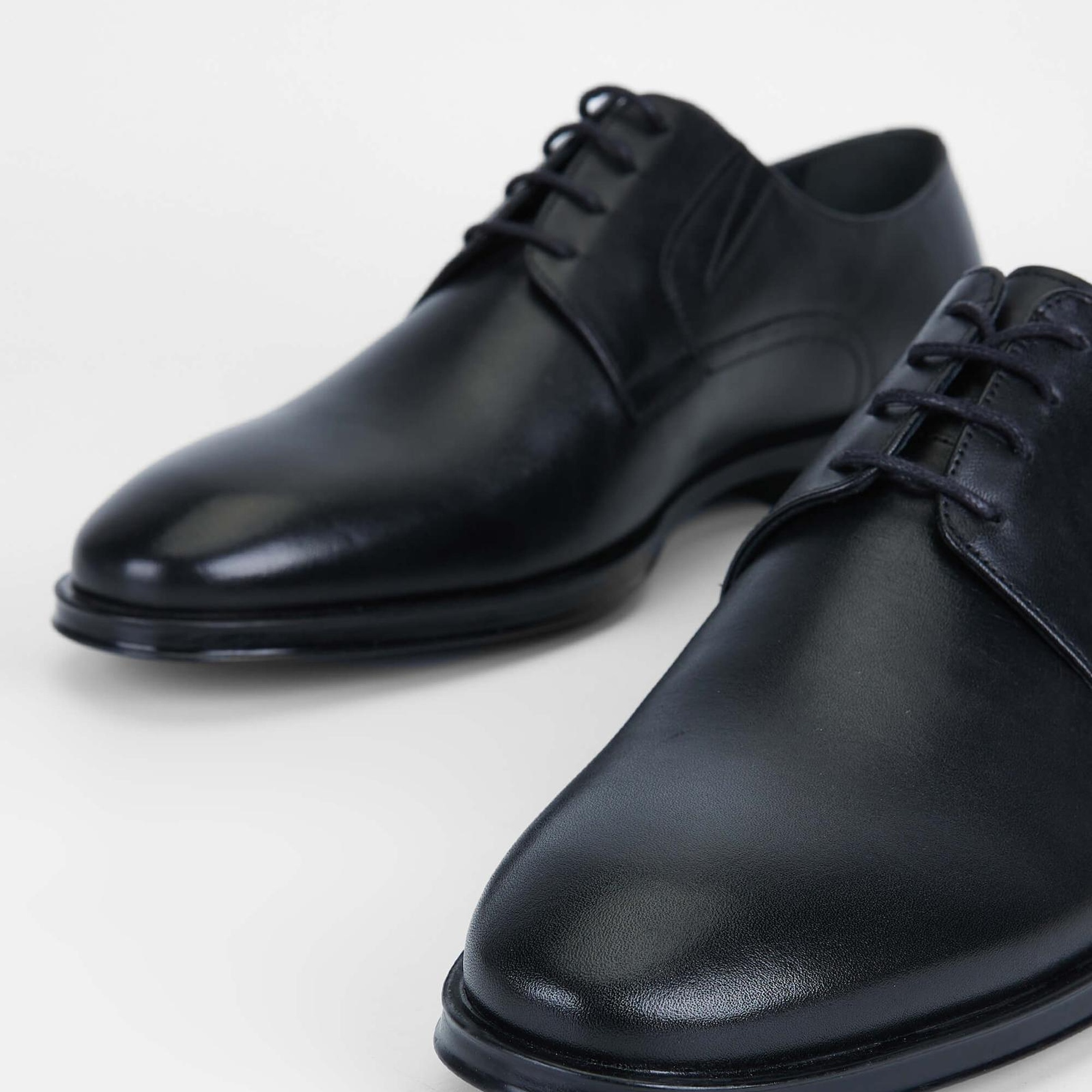 Tamer Tanca Erkek Hakiki Deri Siyah Analin Klasik Ayakkabı