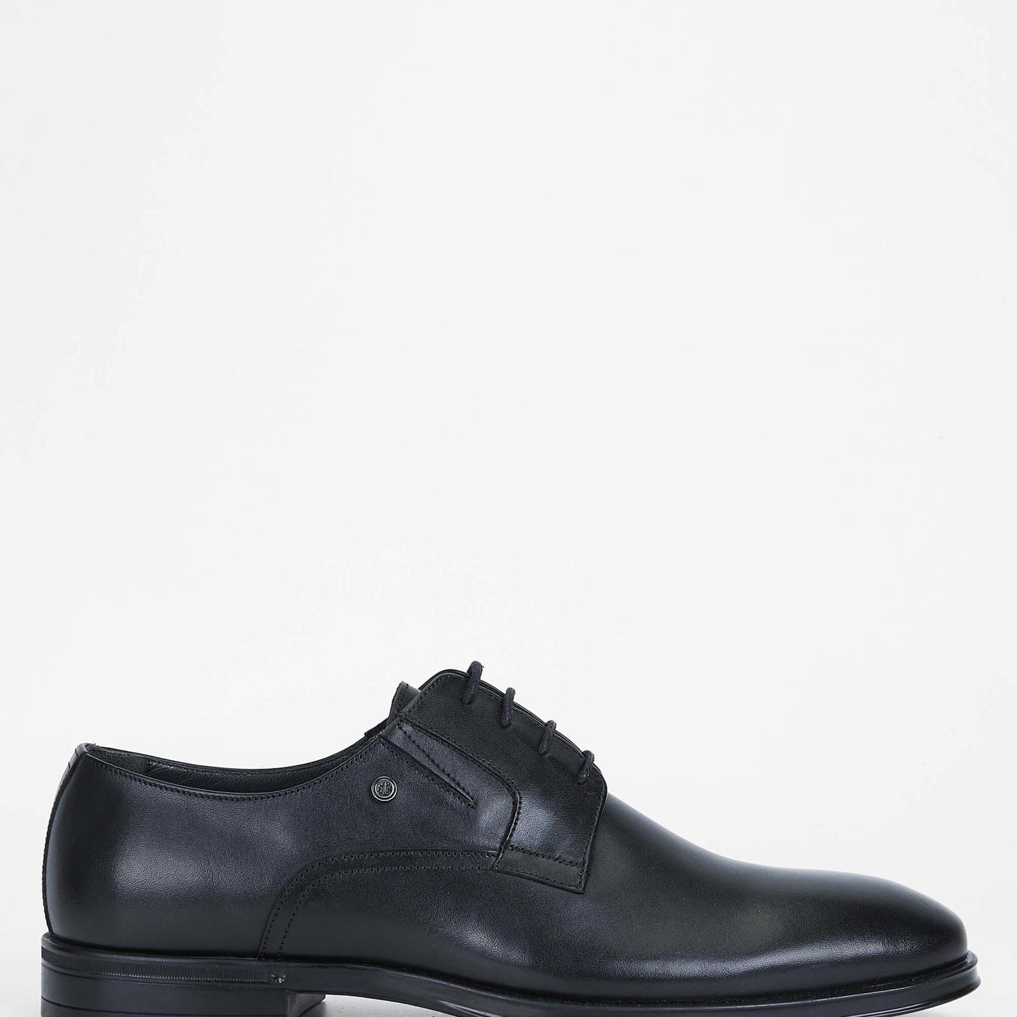 Tamer Tanca Erkek Hakiki Deri Siyah Analin Klasik Ayakkabı