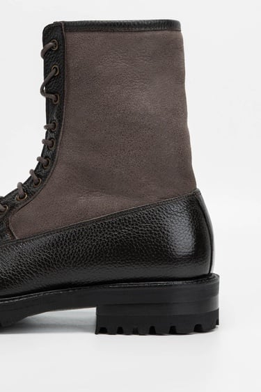  Tamer Tanca Erkek Hakiki Deri Kahverengi POSTAL Bot