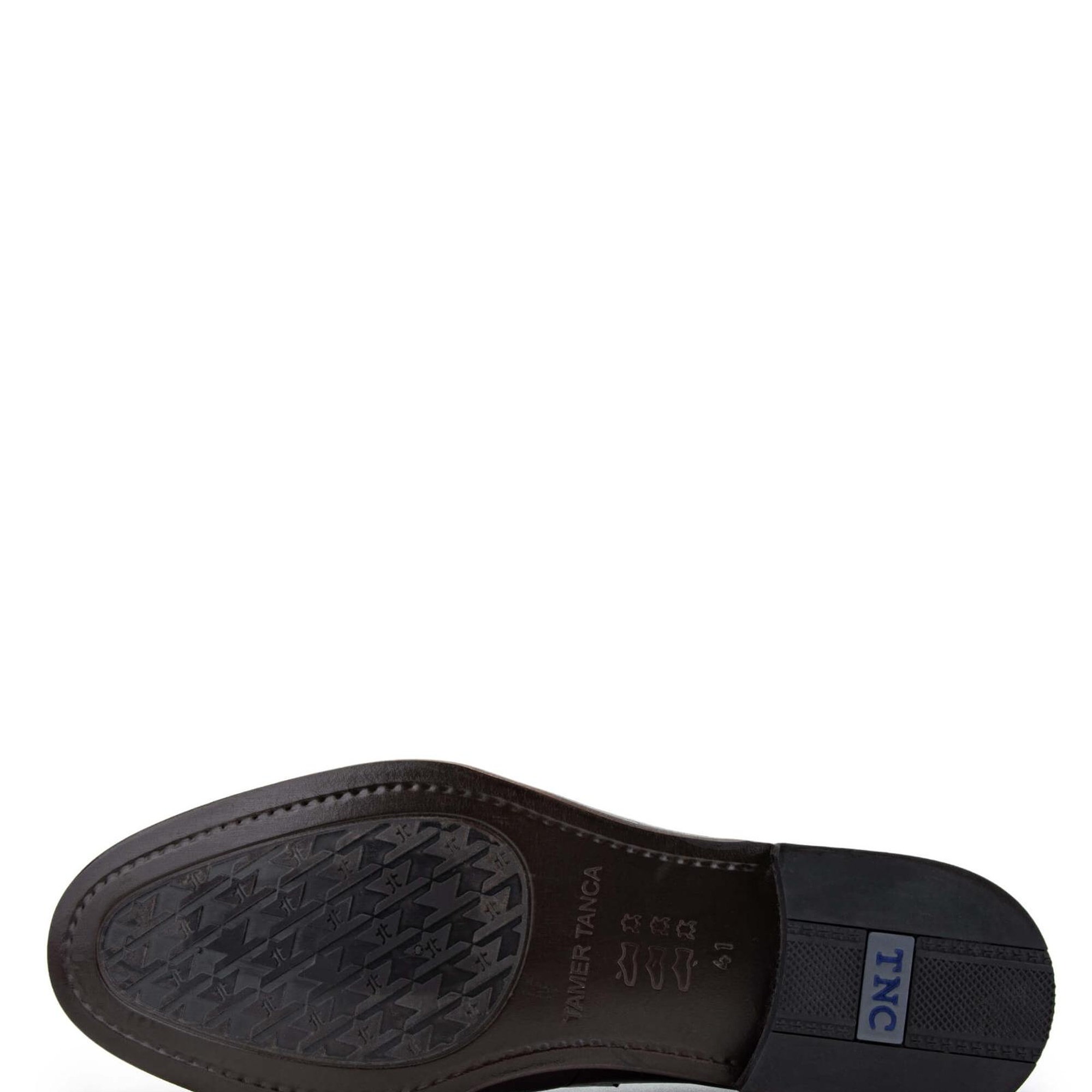 Tamer Tanca Erkek Hakiki Deri Kahverengi Deri Klasik Ayakkabı