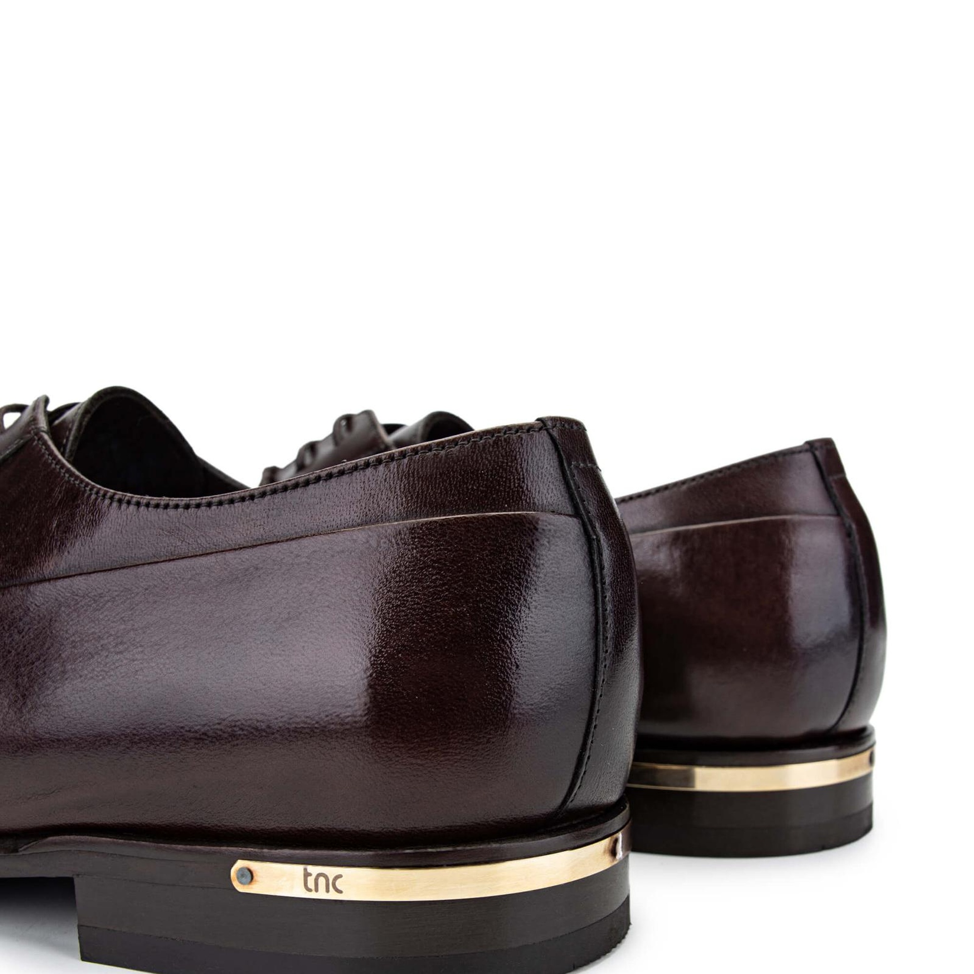 Tamer Tanca Erkek Hakiki Deri Kahverengi Deri Klasik Ayakkabı