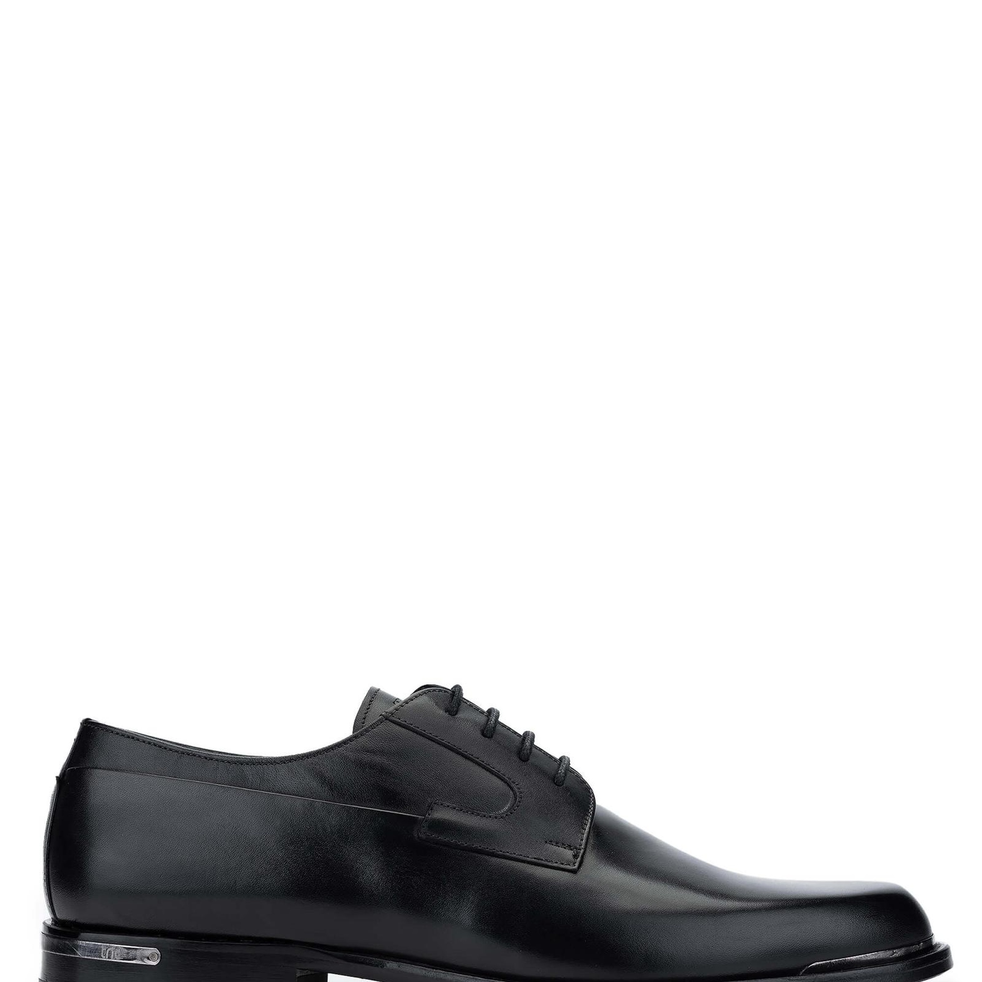 Tamer Tanca Erkek Hakiki Deri Siyah Deri Klasik Ayakkabı