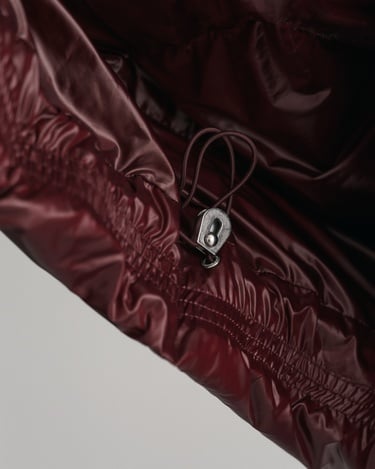  GANT Erkek Bordo Kapüşonlu Kaz Tüyü Mont