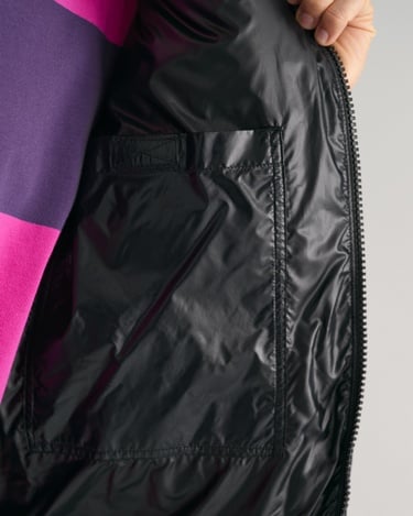  GANT Erkek Siyah Kapüşonlu Kaz Tüyü Mont