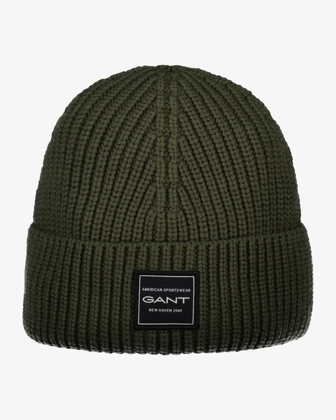  GANT Unisex Yeşil Logolu Bere