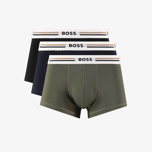  Boss 3'lü Trunk Erkek Renkli Boxer