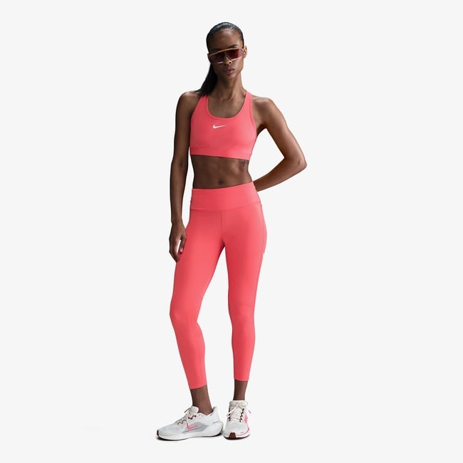  Nike Fast Dri-Fit Kadın Turuncu Tayt