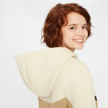  Nike Sportswear Tech Fleece Çocuk Bej Sweatshirt