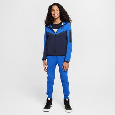  Nike Sportswear Tech Fleece Çocuk Mavi Sweatshirt