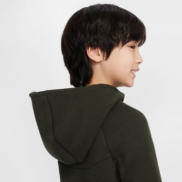  Nike Sportswear Tech Fleece Çocuk Yeşil Sweatshirt