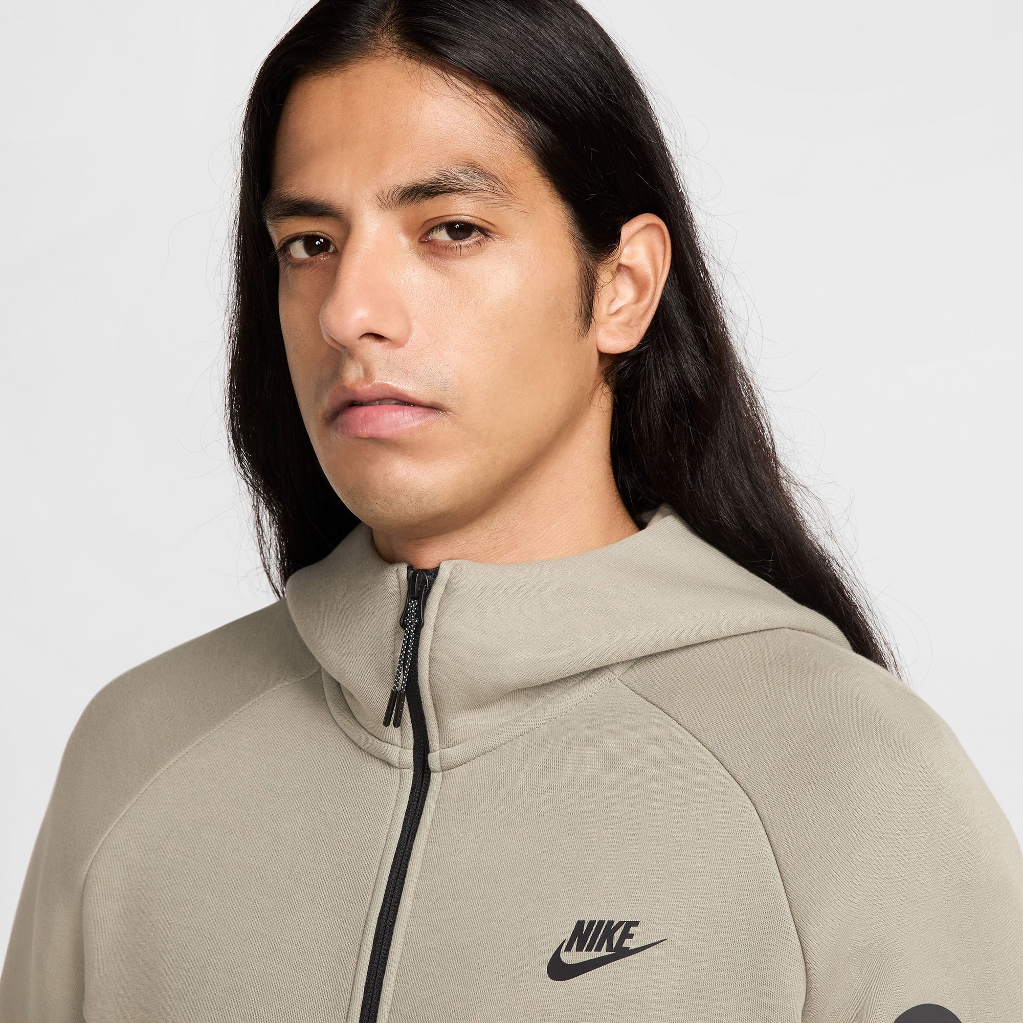 Nike Tech Fleece Erkek Yeşil Eşofman Üstü