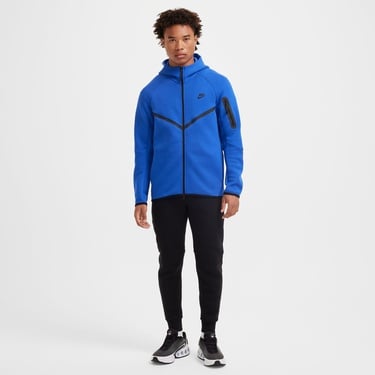  Nike Tech Fleece Erkek Mavi Eşofman Üstü