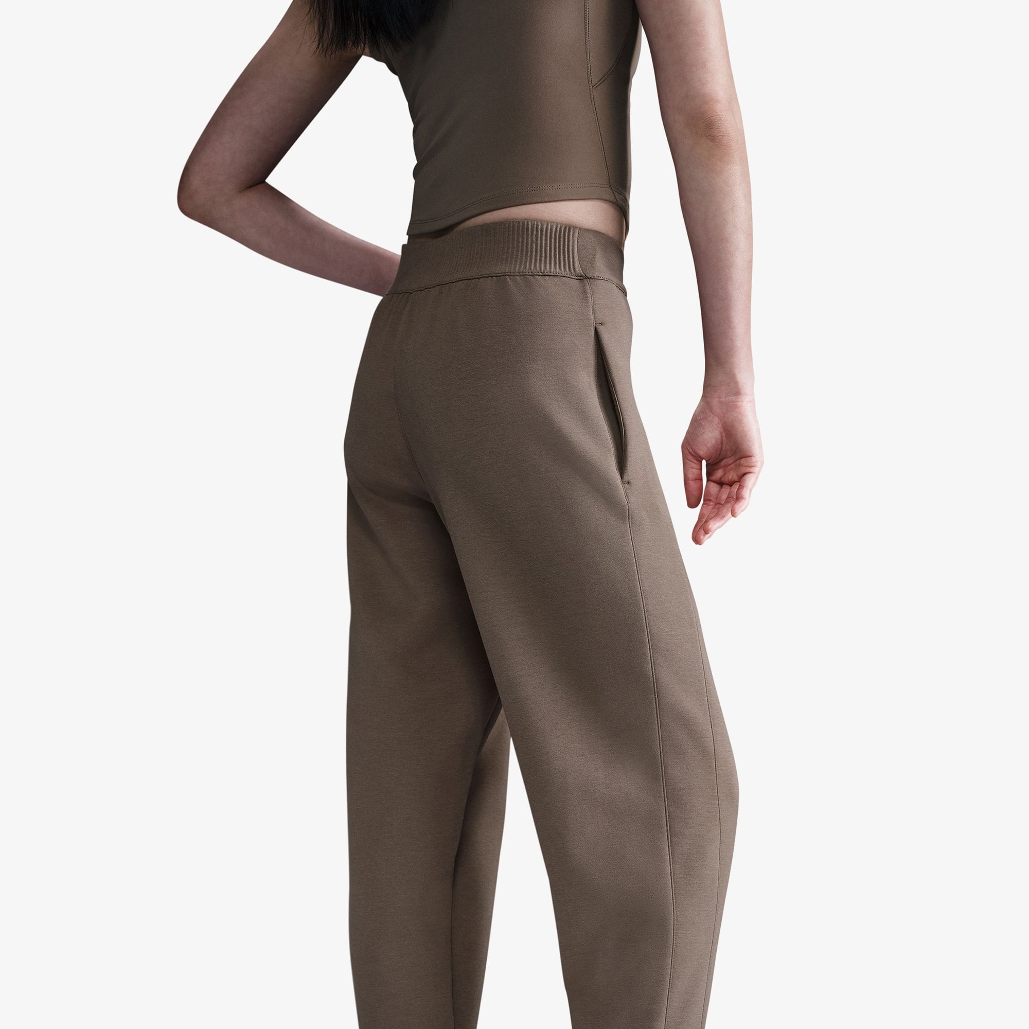 Nike Dri-Fit Jogger Kadın Kahverengi Eşofman Altı