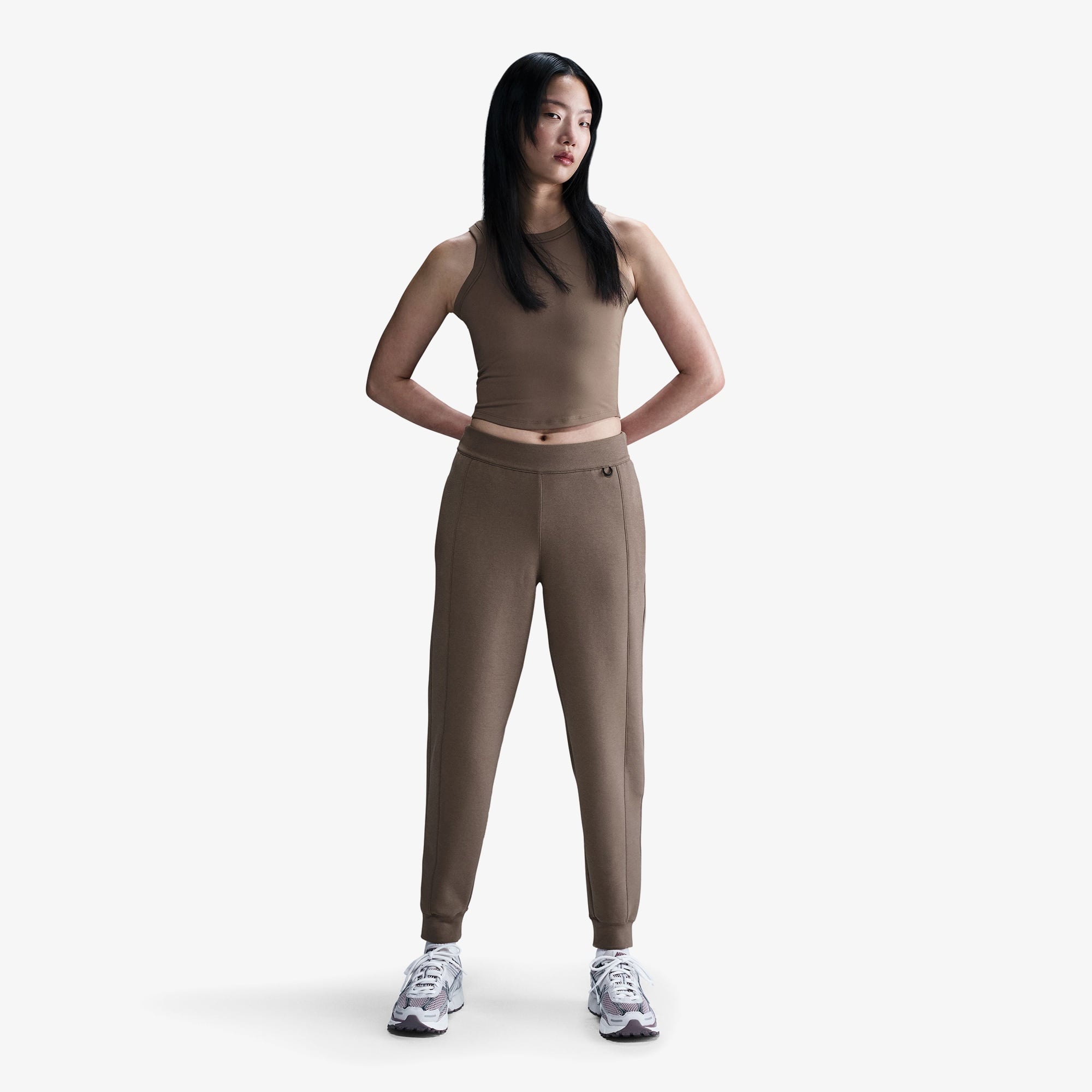 Nike Dri-Fit Jogger Kadın Kahverengi Eşofman Altı