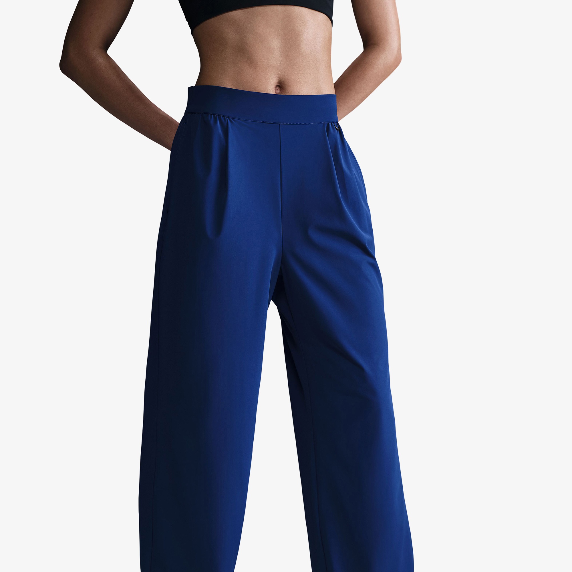 Nike Dri-Fit Heritage Kadın Mavi Eşofman Altı