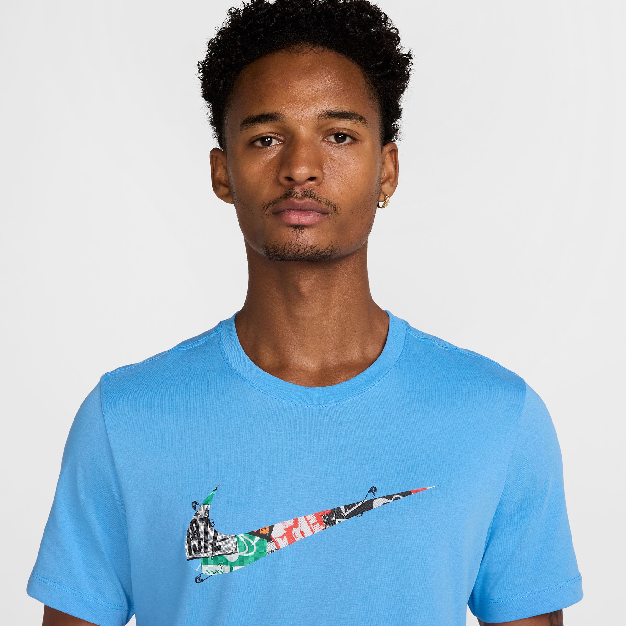 Nike Dri-Fit Energy Erkek Mavi T-Shirt
