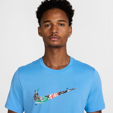  Nike Dri-Fit Energy Erkek Mavi T-Shirt