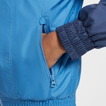  Nike Sportswear Windrunner Çocuk Mavi Yağmurluk