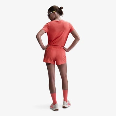  Nike One Swoosh Dri-Fit Kadın Turuncu Şort