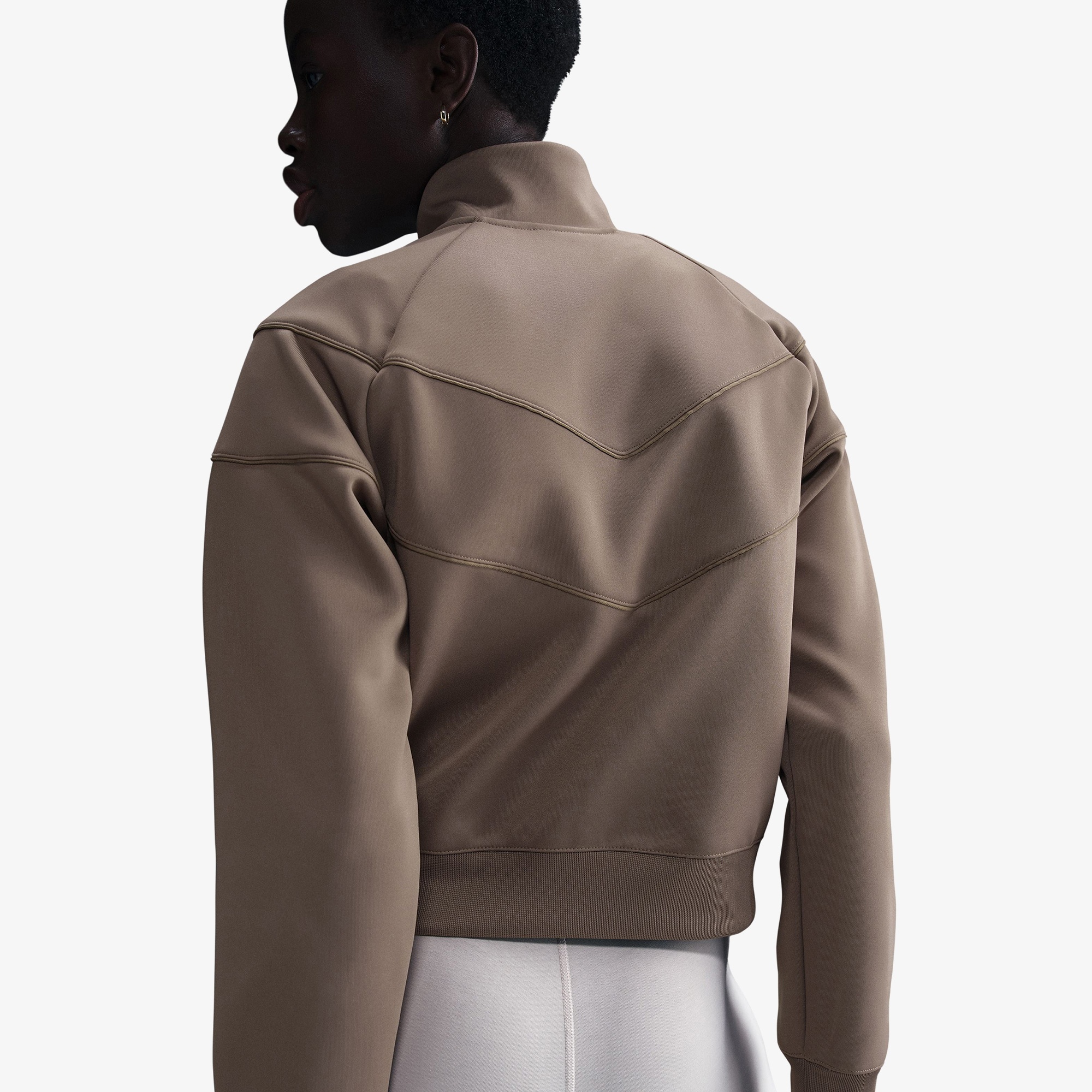 Nike Sportswear Windrunner Kadın Kahverengi Ceket