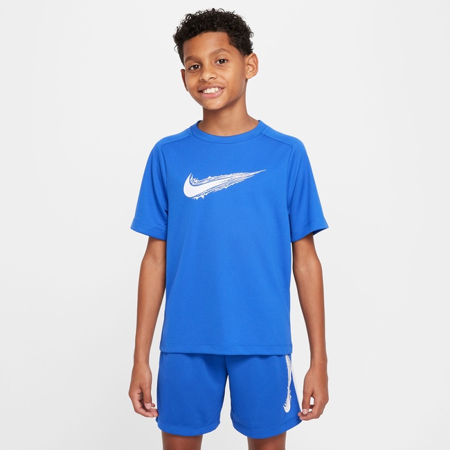  Nike Dri-Fit Multi Çocuk Mavi T-Shirt