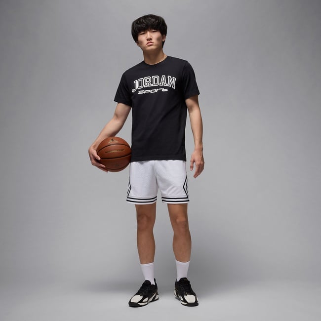  Jordan Dri-Fit Sport Erkek Beyaz Şort