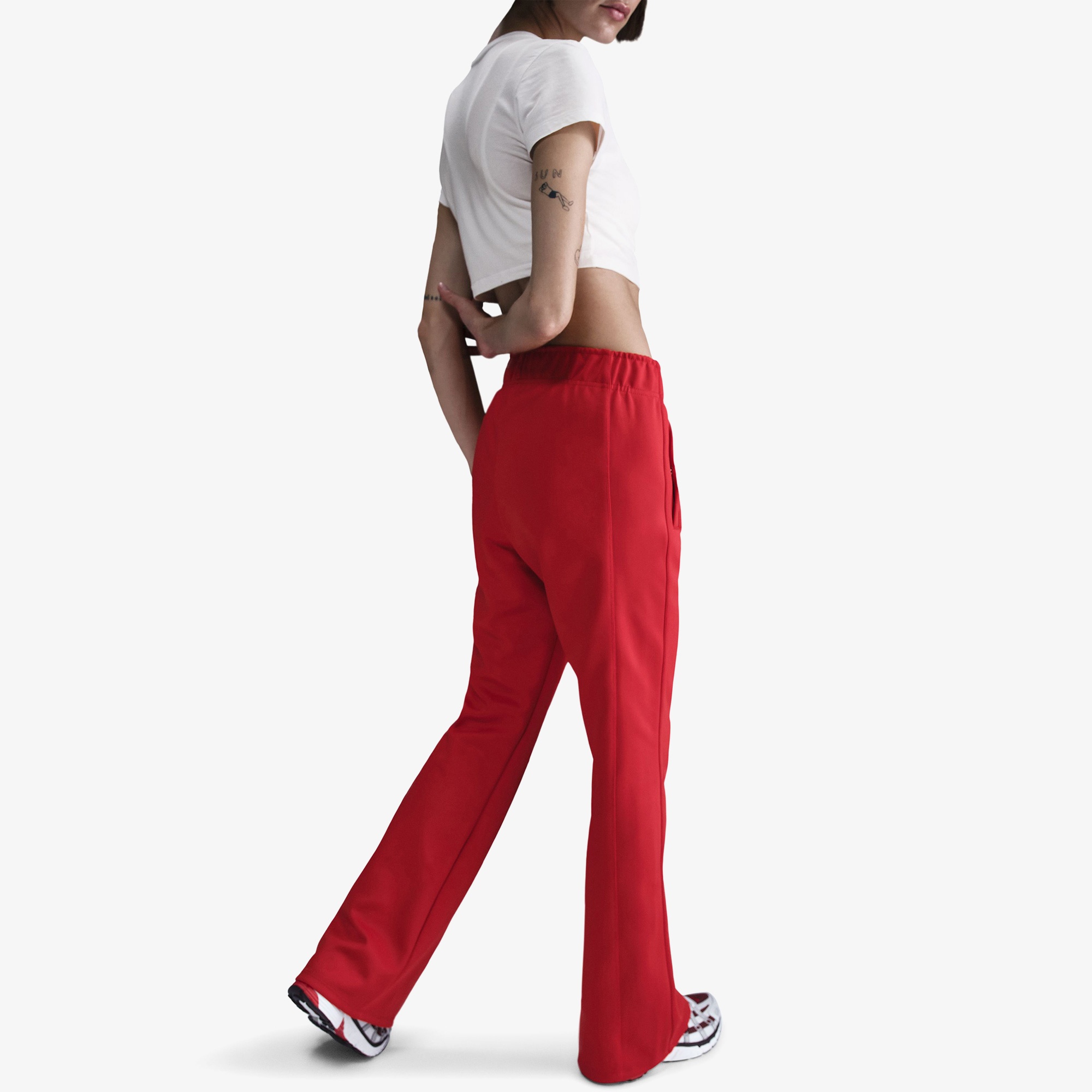 Nike Sportswear Windrunner Kadın Kırmızı Eşofman Altı