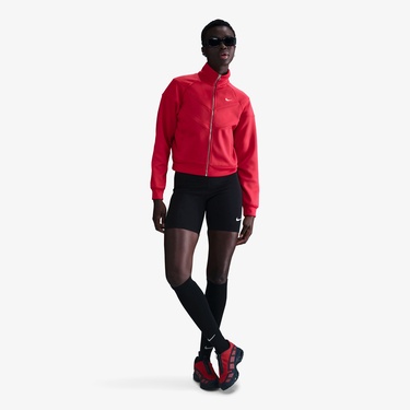  Nike Sportswear Windrunner Kadın Kırmızı Ceket