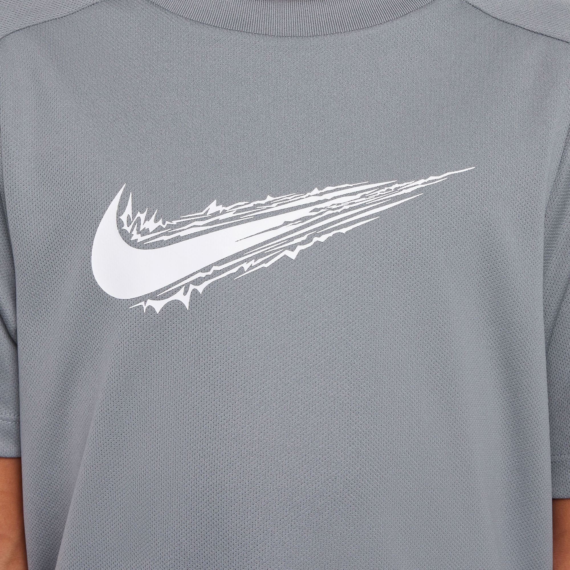 Nike Dri-Fit Multi Çocuk Gri T-Shirt