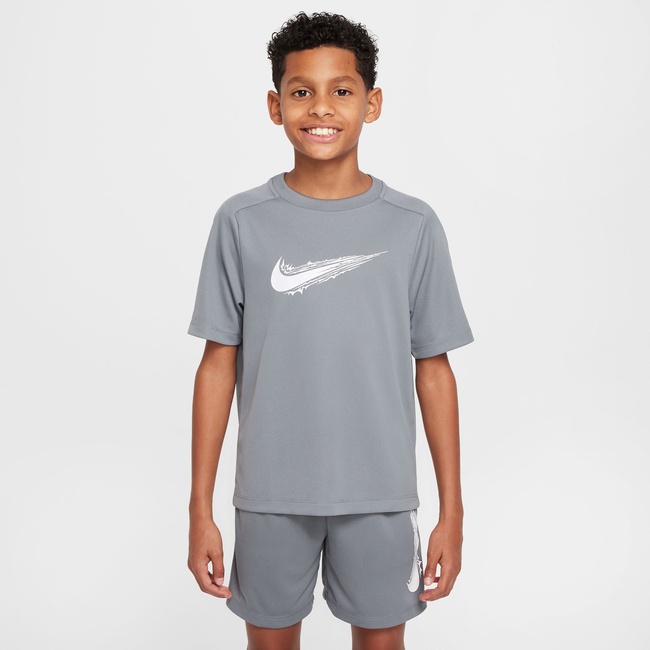  Nike Dri-Fit Multi Çocuk Gri T-Shirt