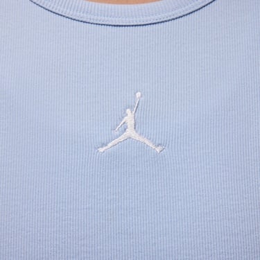  Jordan Essentials Kadın Mavi Kolsuz T-Shirt