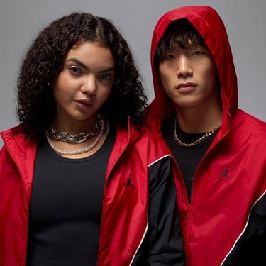  Jordan Essentials Draft Erkek Kırmızı Ceket