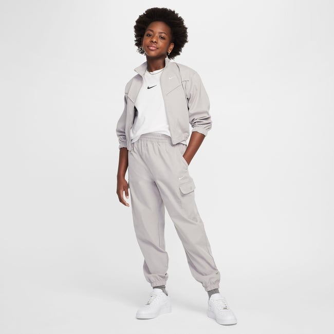  Nike Sportswear Cargo Çocuk Gri Eşofman Altı