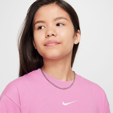  Nike Sportswear Essentials Çocuk Pembe T-Shirt